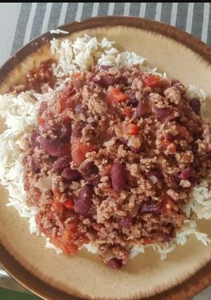 Una foto de Chili con carne