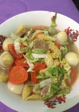 Foto resep Capcay kuah simpel