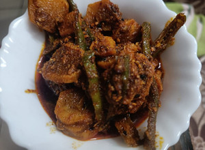 A picture of Instant Mooli ka achar.
