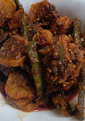 A picture of Instant Mooli ka achar.