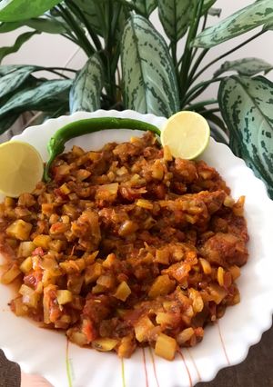 عکسی از دستور خوراک کدو