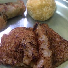 A picture of Sweet Cheela Meetha Pudla.