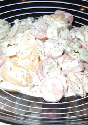 Una foto de Ensalada alemana de pasta
