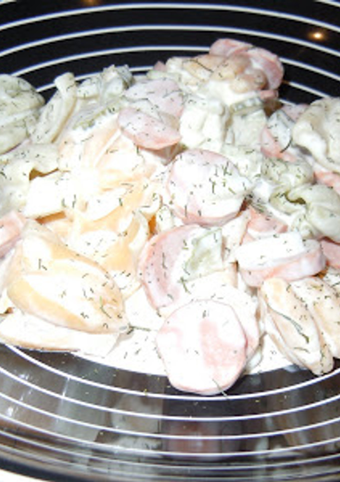Una foto de Ensalada alemana de pasta
