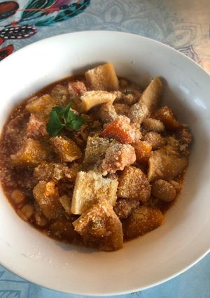 Una foto de La mejor cazuela de mondongo 😍