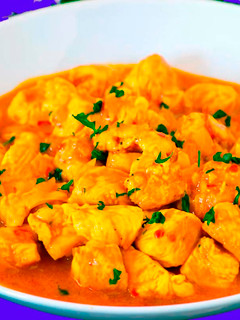 Una foto de Pollo al Curry