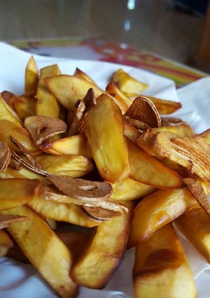 Foto resep Ubi goreng bawang putih
