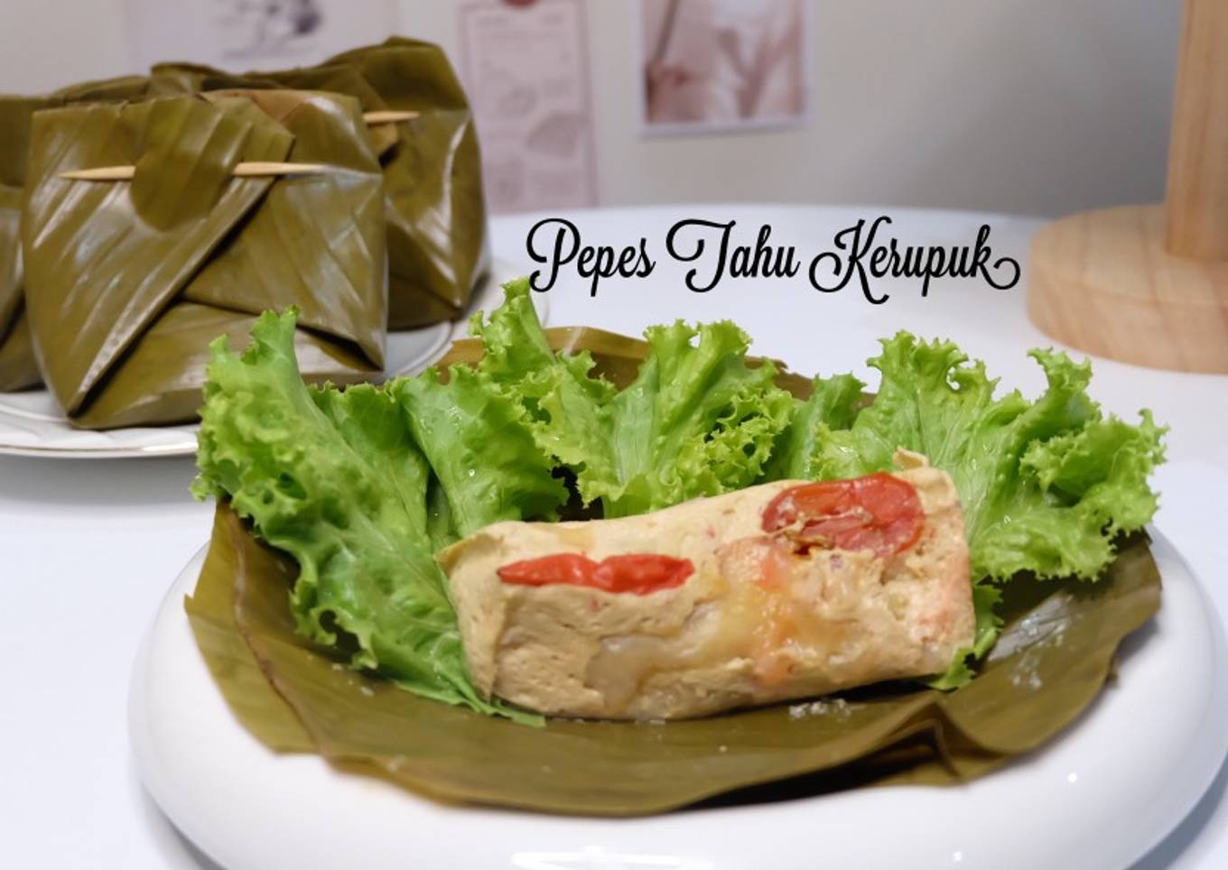 Pepes Tahu Kerupuk