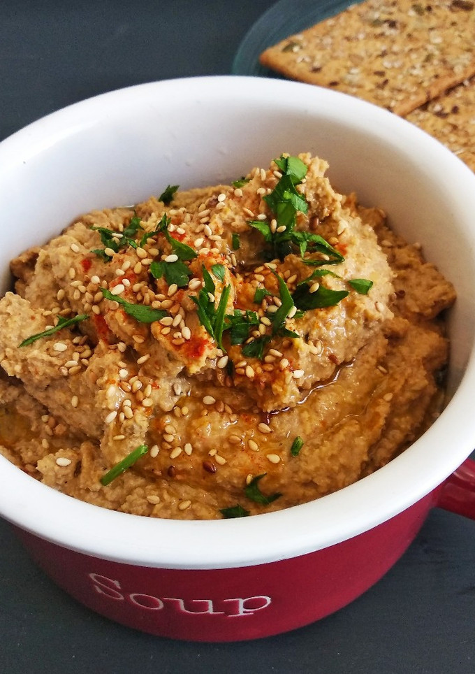 Una foto de Hummus de lentejas