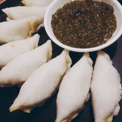 Vegetable dumplings/Pitha A picture of Vegetable dumplings/Pitha.