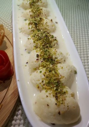 A picture of Ras malai.