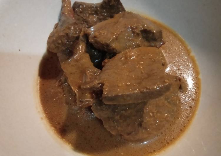 Resep Bumbu Semur Hati sapi sederhana Paling Enak