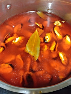 Una foto de Mejillones en escabeche