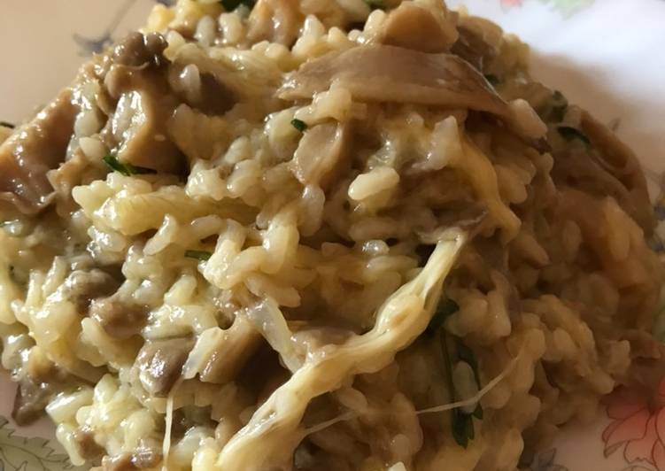Risotto con setas