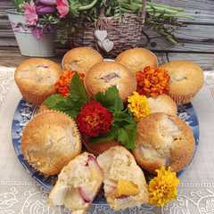 Pihe-puha nektarinos muffin-レシピのメイン写真