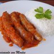 Salchichas con salsa de tomate