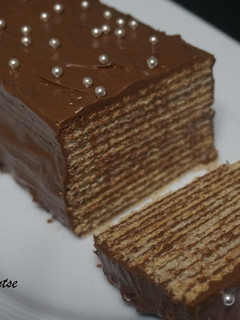 Una foto de Tarta con Nutella