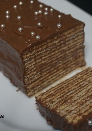 Una foto de Tarta con Nutella