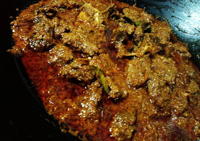 Rendang padang pedas ala kami