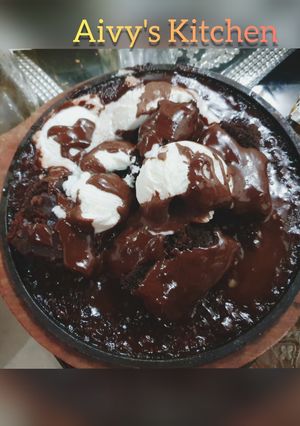 A picture of Brownie sizzler.