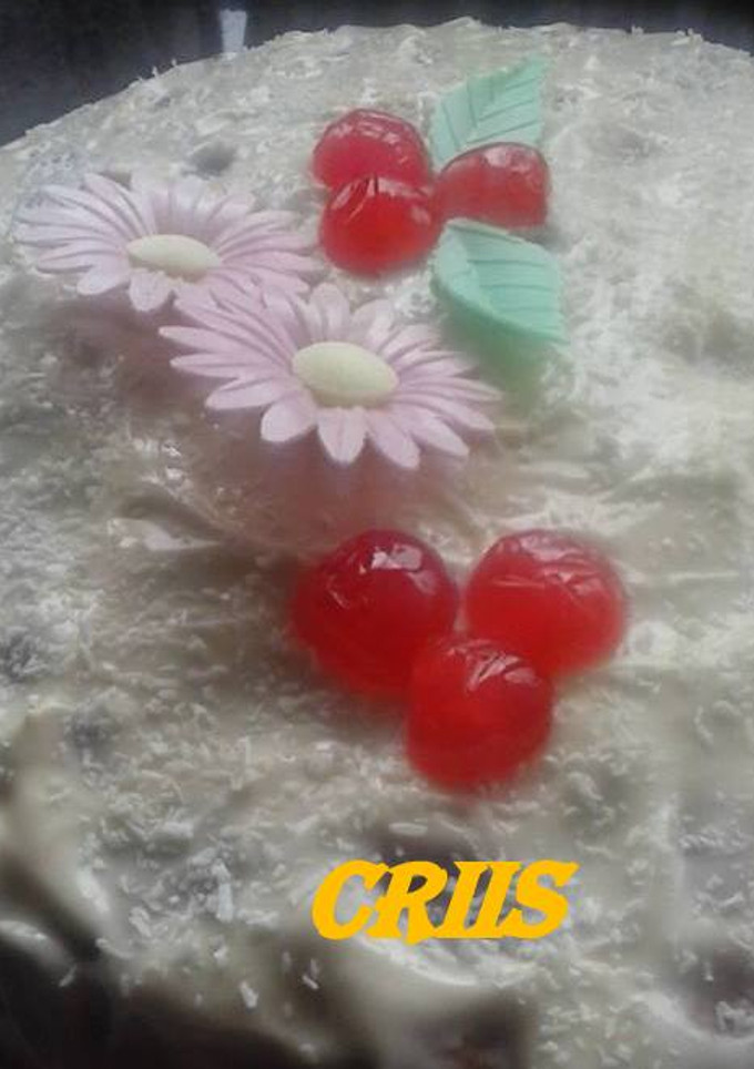 Una foto de Tarta de zanahoria con frosting suave de queso crema