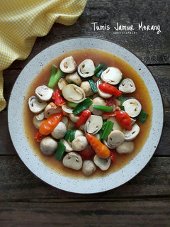 Foto resep Tumis Jamur Merang