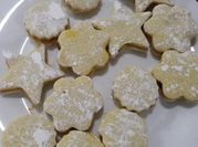 Una foto de alfajores de arroz