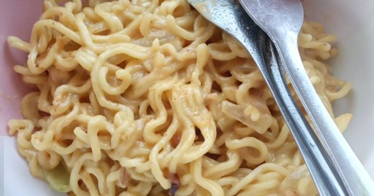 136 resep indomie carbonara enak dan sederhana - Cookpad