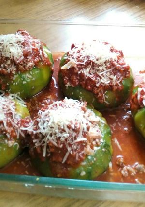 Una foto de Zapallitos rellenos