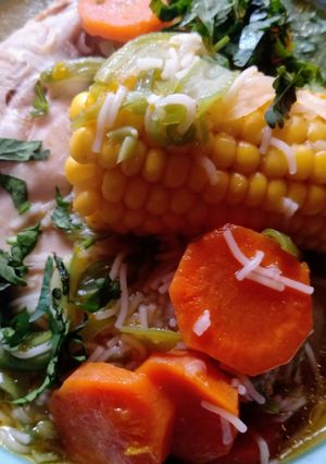 Una foto de Cazuela de pollo para la Rufi 🥰