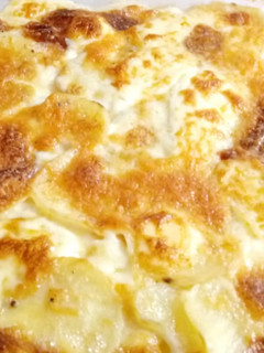 Una foto de Papas a la crema