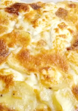 Una foto de Papas a la crema