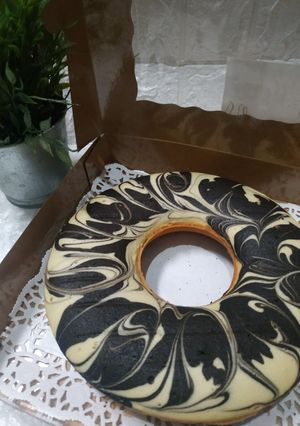 Foto resep Resep bolu marmer baking pan (ide jualan)