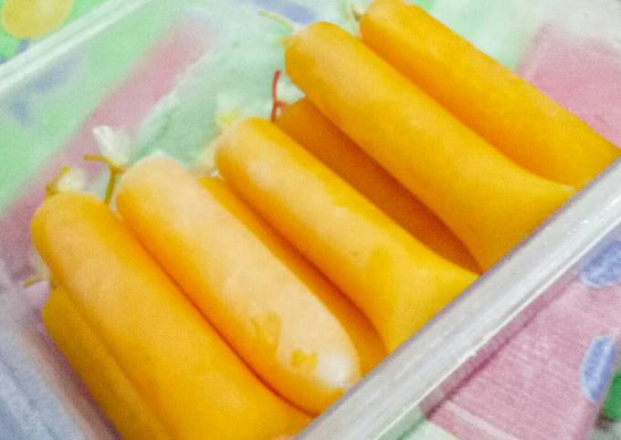 Resep Es lilin mangga oleh Aikho Jeje - Cookpad