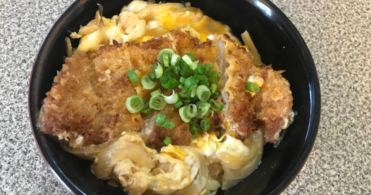 Katsudon ~Tazón de Cerdo Empanizado Estilo Japonés~ Receta de ChaBela ??-  Cookpad