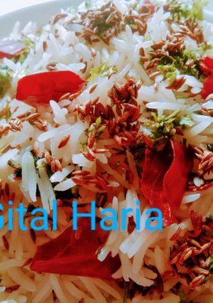 जीरा राईस (jeera rice recipe in marathi) रेसिपी चे मुख्य फोटो 