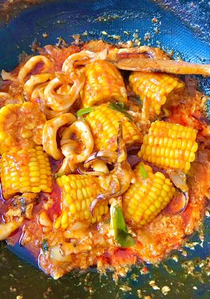 Foto resep Cumi saos padang