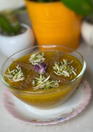 عکسی از دستور شله زرد 😋