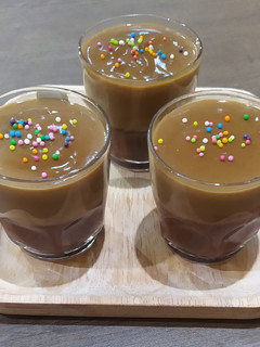 عکسی از دستور دسر دو رنگ