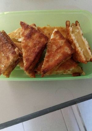 Foto resep Gabin goreng isi fla