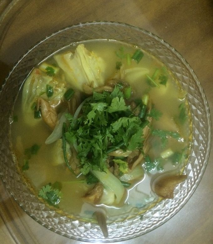 Hình của món Canh chua đầu cá hồi.
