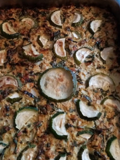 Una foto de Budín de verduras