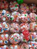 Muffins multicolores para Juanma en sus 6añitos🎉🌸🧁🧁🧁🧁🌸