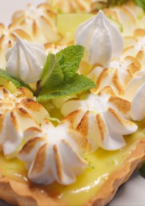Une photo de Tarte au citron Mojito