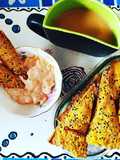 Whole wheat and bottle gourd lavash
