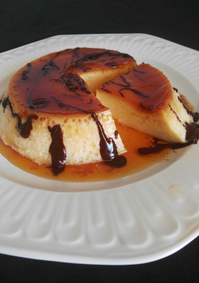 Una foto de Flan de huevo
