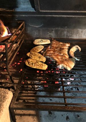 Una foto de Matambrito de cerdo a la parrilla