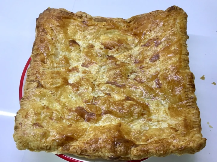 Receta Hojaldre bechamela  que Delicioso