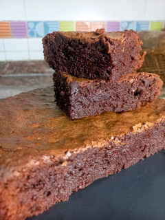 Una foto de Brownie de chocolate 🍫