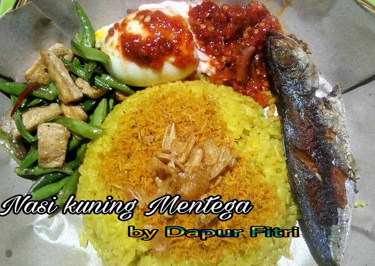 Nasi kuning Mentega